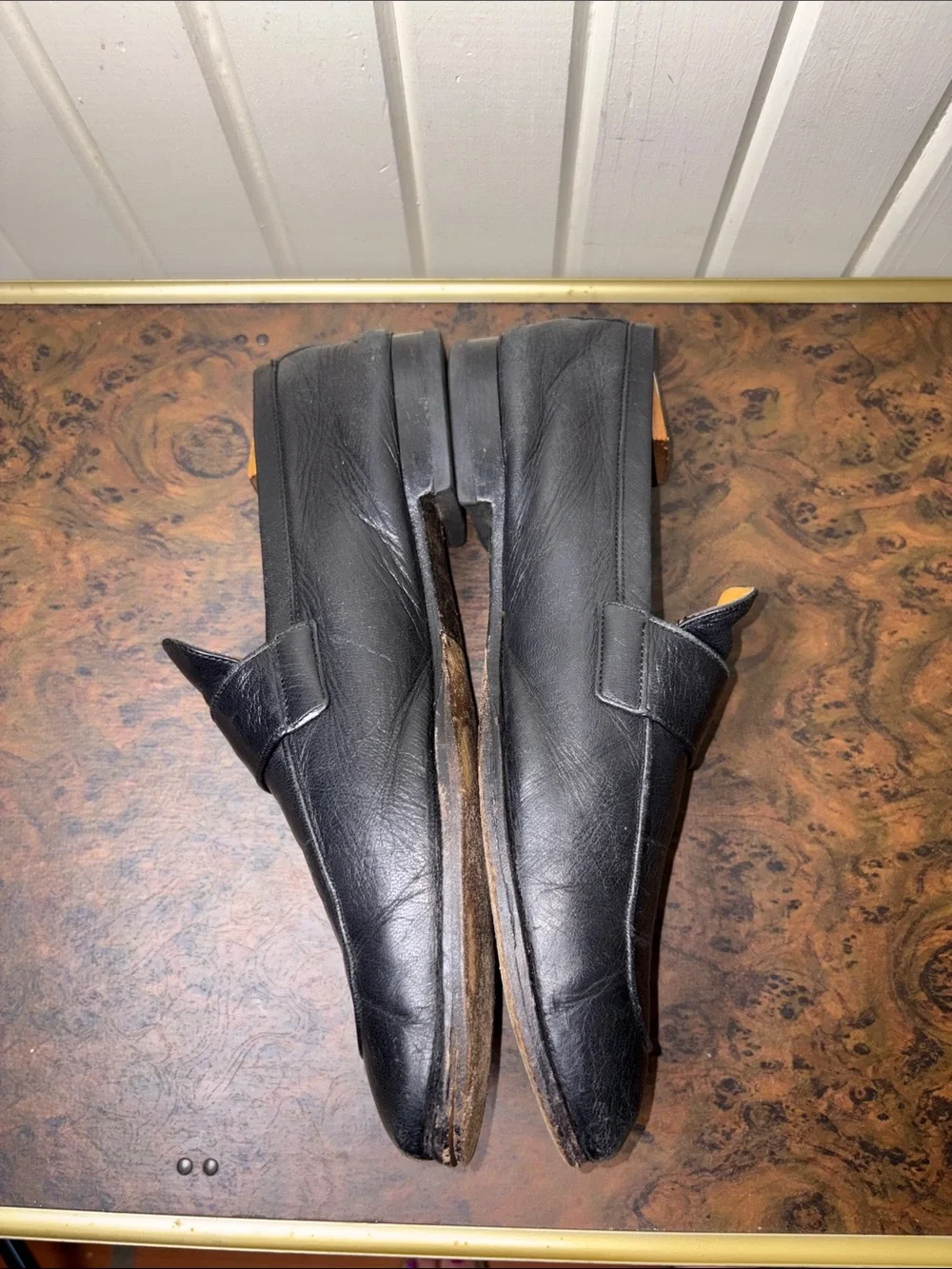 Gucci Mens Double G Logo Loafers size 8 | US 8.5